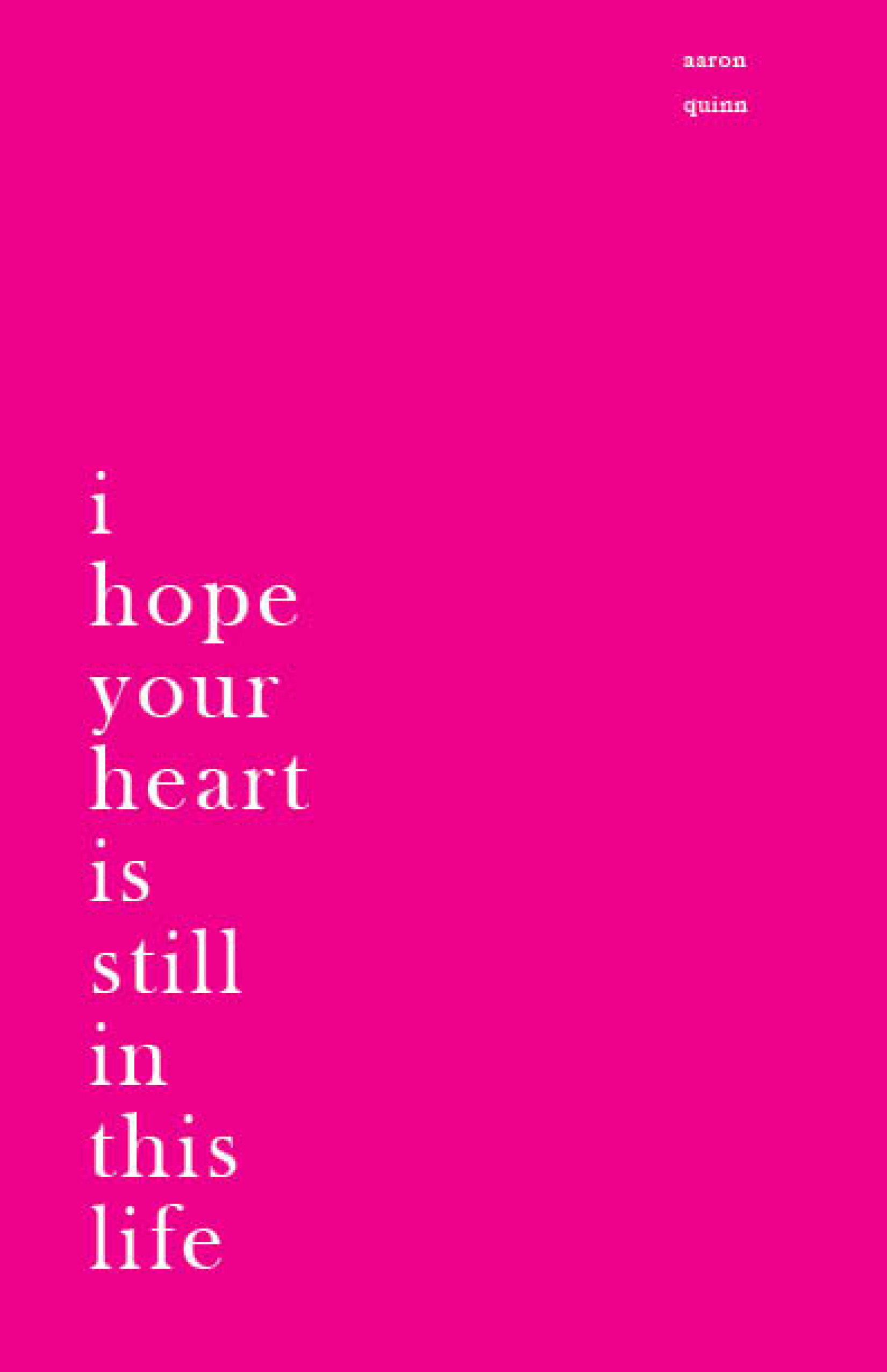 I Hope Your Heart Is Still In This Life